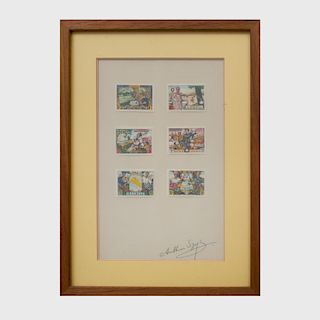 Arthur Szyk (1894-1951): Liberian Postage Stamps