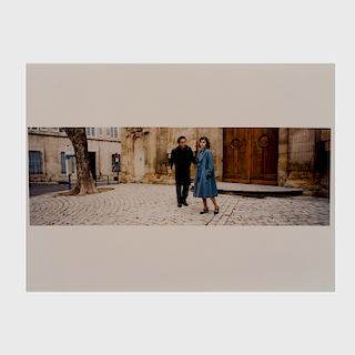 Wim Wenders (b. 1945): A Group of Twenty-Four Color Photographs for the book Wim Wenders il tempo con Antonioni together with the book and related eph