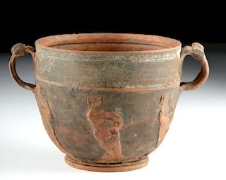 Rare Greek Megarian Pottery Cup w/ TL