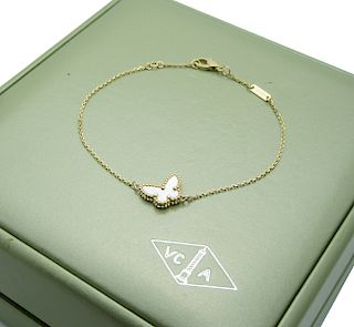 Van Cleef & Arpels Sweet Alhambra butterfly bracelet
