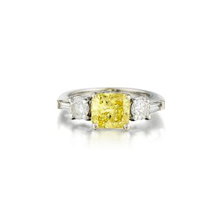 A 14K Gold 1.08-Carat Diamond Ring