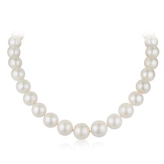 A 14K Gold Pearl Necklace