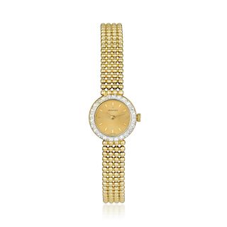 Movado 14K Gold Diamond Watch