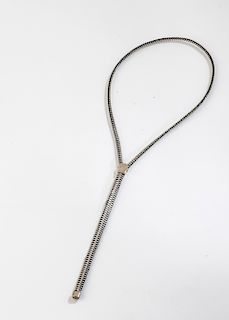 'Zipper' necklace