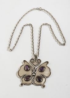 Necklace with pendant, 1950s