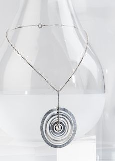 'Hopeakuu' necklace and pendant, 1971