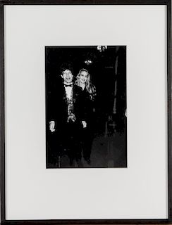 Press photo (Mick Jagger and Jerry Hall), 1988