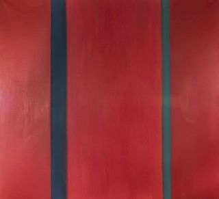 Untitled (Red abstraction in Red and Blue), 1995 