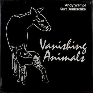 'Vanishing Animal' (Book), 1986, signed by Andy Warhol
