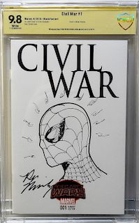 Ryan Meinerding Marvel Comics Spider-Man Sketch