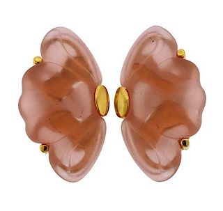 Vintage Givenchy Costume Earrings 