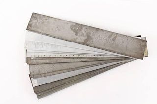 Collection of 30 Pantograph Engraved Steel Plates