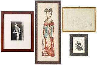 Collection of 4 Assorted Framed Artworks