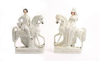 Staffordshire Figures, Prince of Wales & Princess