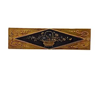 Antique Victorian 14K Gold Brooch Pin