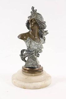 Franz Iffland, "Salome", Patinated Spelter
