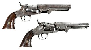 Two Bacon Arms Pocket Revolvers Civil War Era