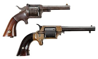 Two Spur Trigger Pistols Civil War Era