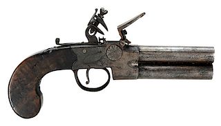 T. Ketland & Co. Flintlock Double Barrel Pistol