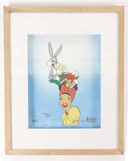 Virgil Ross, Bugs Bunny Animation Cell, Signed
