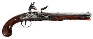 Georgian John Tow Flintlock Pistol