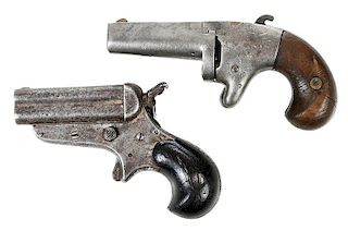 Two Small Pistols Sharps/Hanks, National Arms