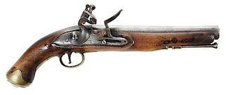 Georgian Ketland Flintlock Pistol