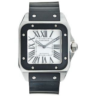 CARTIER SANTOS 100 REF. 2656 wristwatch.
