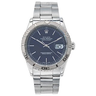 ROLEX OYSTER PERPETUAL DATEJUST REF. 16264, CA. 2000 wristwatch.
