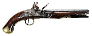 Georgian W. Ketland Flintlock Pistol