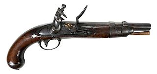 S. North Model 1816 Flintlock Pistol