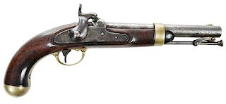 American Johnson Model 1842 Percussion Pistol