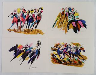 Noel Quinn set of 4 lithographs