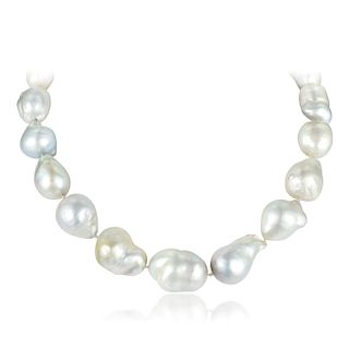 A Cultured Baroque Pearl Necklace
