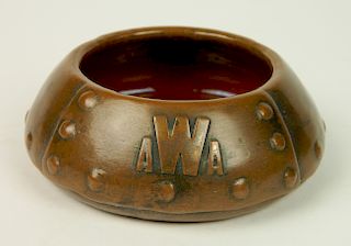 Small Clewell pottery bowl