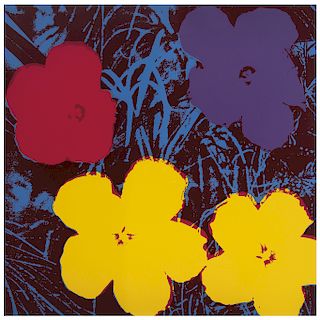 ANDY WARHOL, II.71: Flowers.