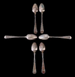 REPRODUCTION 'I LOVE LIBERTY' PICTURE BACK SPOONS