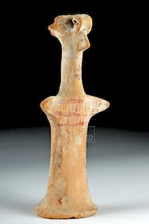 Greek Boeotian Terracotta Abstract Female Figure