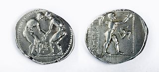 Greek Silver AR Stater Aspendos - 10.7 g