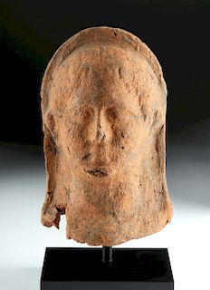 Etruscan Terracotta Head of a Woman