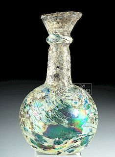 Roman Glass Ampulla - Incredible Iridescence