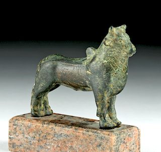 Roman Imperial Bronze Standing Bull