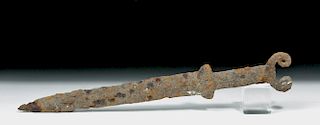 Rare Scythian Akinakes Iron Dagger from the Black Sea