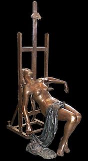 Fernando Tovar "La Passion" Bronze Sculpture