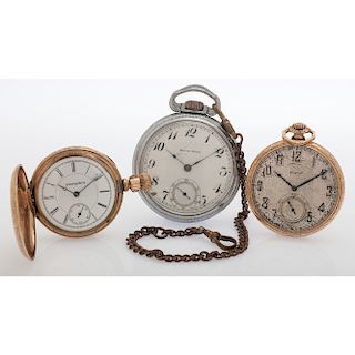 A Group of Vintage Pocket Watches