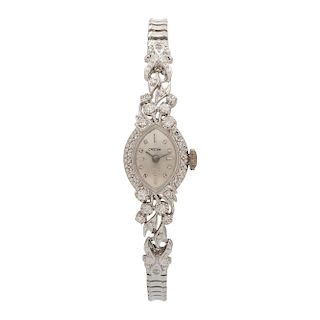 Croton 14 Karat White Gold Wrist Watch