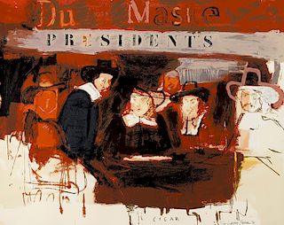  Larry Rivers Dutch Masters (Presidents) SIGNED LIMITED EDITION