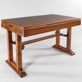 Viennese Rosewood and Walnut Table
