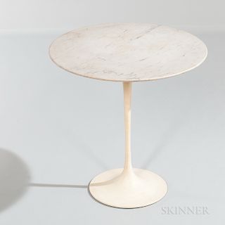 Eero Saarinen for Knoll International Marble-top Tulip Side Table