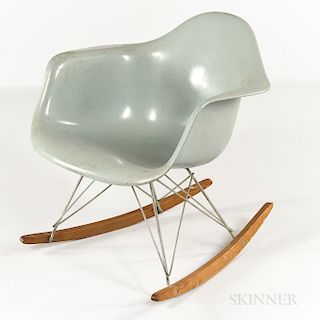 Ray and Charles Eames for Herman Miller Eiffel-base Rocking Chair